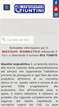 Mobile Screenshot of giuntinisegnaletica.it